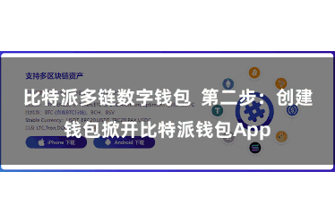 比特派多链数字钱包  第二步：创建钱包掀开比特派钱包App