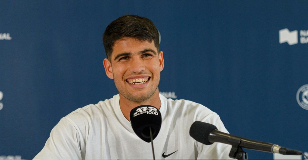 Carlos Alcaraz on the Pressure of Battling Novak Djokovic for ATP #1 Crown