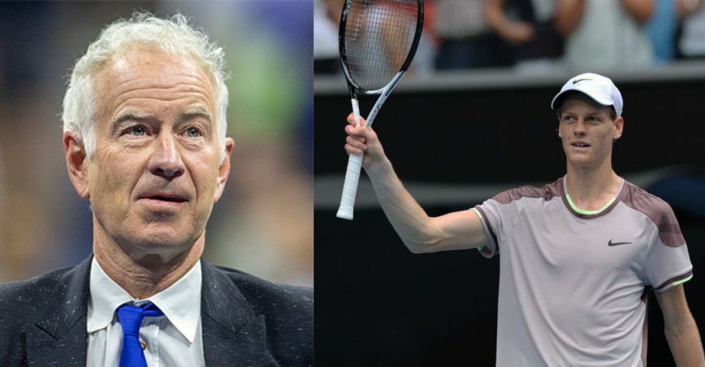 McEnroe Impressed by Sinner's Mental Toughness Against Djokovic